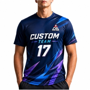 Maillot de sport personnalisé pour homme, sublimation, maillot d'équipe athlétique, séchage rapide, coupe athlétique, commandes en gros, uniforme d'équipe, vêtements de sport pour homme - Product Image 1