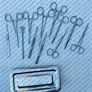 Kit de Instrumentos Quirúrgicos Básicos de Alta Calidad de 13 Piezas con Caja, Juego de Instrumentos de Cirugía General de Acero Inoxidable, CE - Product Image 6