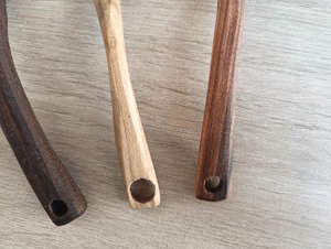 Cuchara de Madera de la Mejor Calidad con Mango de Diseño, Servidor de Ensaladas Hecho a Mano, Cuchara y Tenedor Pulidos para Servir Ensaladas, Uso en Restaurantes y en el Hogar - Product Image 4
