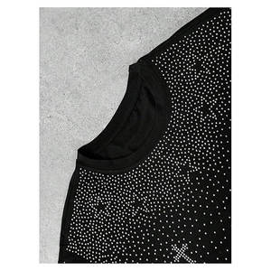 Camisetas brillantes Y2K para hombre, camisetas gráficas de manga corta, ropa de calle retro de los años 2000, camisetas informales con cuello redondo, estética brillante - Product Image 3