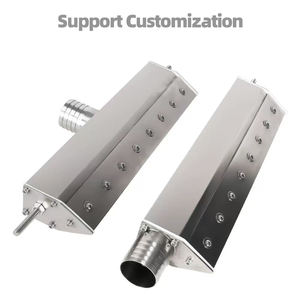 BYCO شفرة سكين هوائية ذات معدل تدفق عالي من الفولاذ المقاوم للصدأ مع منفاخ لنظام التجفيف - Product Image 6