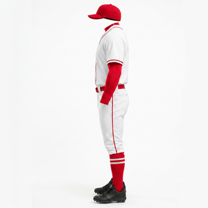 Ensemble de vêtements de sport imprimé avec logo d'équipe, uniforme de baseball OEM 2026, logo personnalisé, uniforme respirant pour hommes de softball et de baseball - Product Image 2