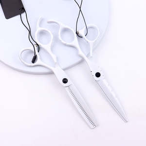 Kit de ciseaux de barbier professionnels de sécurité en acier inoxydable, design pour droitiers - ANAAIF - Product Image 5