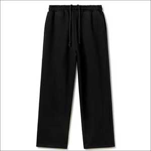 Pantalones Deportivos de Algodón 100% de 400 g/m², Cintura Elástica con Cordón, Corte Ancho, Estilo Jogger, con Logotipo Personalizado - Product Image 6