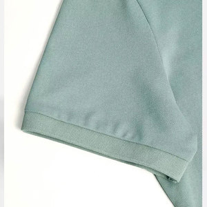 Camisas de Hombre 100% Poliéster Verde Sólido, Manga Corta, Secado Rápido, Tejido de Punto, Ropa de Golf, Venta al Por Mayor - Product Image 6