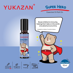 Aceite Esencial Yukazan Super Hero de Malasia en Roll-On para Bebés, 10 ml, Aroma Herbal, Para Todo Tipo de Piel, Garantía del Mejor Proveedor, Marca Premium - Product Image 3