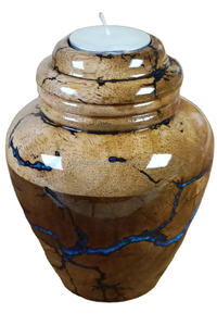 Venta al por mayor personalizado pulido acabado madera cremación recuerdo urnas grabado cenizas humanas Memorial de madera cremación Memorial - Product Image 2