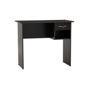 Wood Grain Computer Desk Home <b>Office</b> <b>Workstation</b> Table With Drawer Storage - Product Image 1