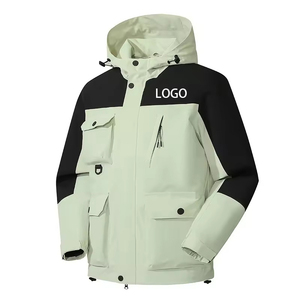 Veste Softshell Unisexe Légère Coupe-Vent à Col Montant Tissée Séchage Rapide pour Hommes et Femmes, Idéale pour le Sport, la Course, la Randonnée en Extérieur, Grande Taille - Product Image 1