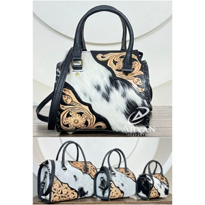 กระเป๋าเดินทางหนังวัวแท้สไตล์ตะวันตก งานแฮนด์เมด ดีไซน์หรูหราทันสมัย สำหรับผู้หญิง รุ่น OEM ODM - Product Image 1