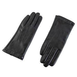 Guantes de cuero PU de alta resistencia diseñados para uso industrial y utilitario con cuero sintético resistente y protección fuerte para la palma de la mano - Product Image 6