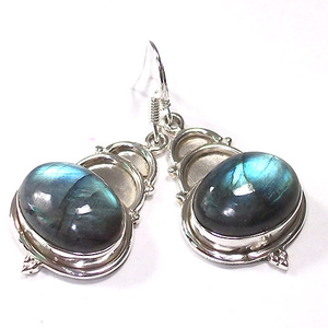 High Design Bohemian Energy 925 Sterling Silver Natural Red Stone Gypsy Drop Earrings Spiritual Passion Trendy Shine - Product Image 3