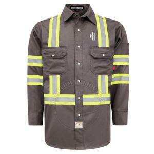 Camisas FR para Hombre, Camisa de Trabajo Americana Resistente al Fuego, en Venta, Buena Calidad, Suministro de Fábrica, Venta al Por Mayor - Product Image 1