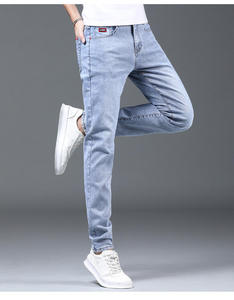 Jeans de Mezclilla para Hombre y Mujer, 100% Algodón, Secado Rápido, Corte Regular Vintage, Lavado Casual, Rectos, para Invierno y Verano, Varios Modelos - Product Image 3