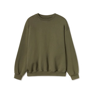 เสื้อสเวตเชิ้ตผ้าฟลีซหนานุ่ม คอกลม แบบยูนิเซ็กซ์ สกรีนโลโก้ได้ ไซส์ใหญ่พิเศษ - Product Image 1