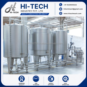 Planta de Fabricación de Jarabe Totalmente Automática de Alta Tecnología con Accionamiento Eléctrico para Preparación, Filtración y Llenado de Jarabe Líquido - Product Image 6