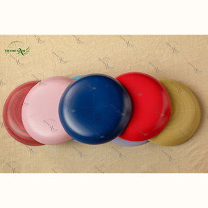 Assiette écologique en bambou de qualité supérieure pour les fêtes et les tables modernes - Product Image 3