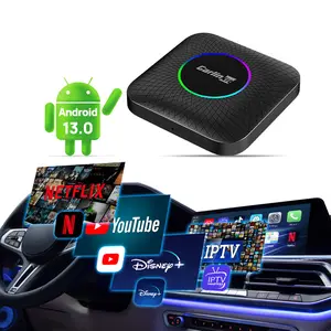 Carlinkit Youtube Netflix Ai Box 64Gb Carplay Scherm Originele Draadloze Auto Spelen Android Box Android 13 Video-Apps