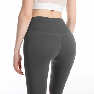 Shorts de yoga taille haute pour femmes, sans couture, doux, extensibles, respirants, anti-transpiration, pour la gym, le fitness, la course à pied, vêtements de sport actifs, tenue d'été - Product Image 6
