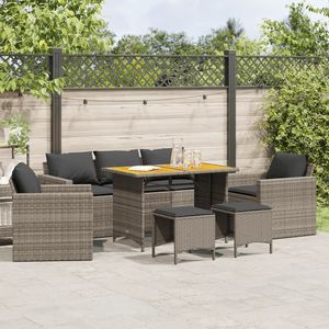 Conjunto de Sofás Grises para Jardín - Product Image 1