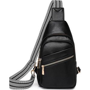 Borsa a Tracolla Piccola Marrone da Donna, Borsa a Spalla per Lavoro e Shopping, Pratica Marsupio/Borsetta - Product Image 1