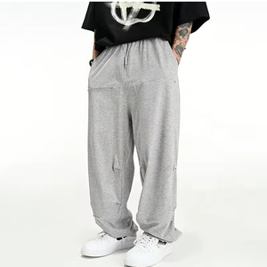 กางเกงวอร์มทรงตรงผ้าแคนวาสเอวกลาง ดีไซน์ยอดนิยม คุณภาพสูง ขายดี - Product Image 5