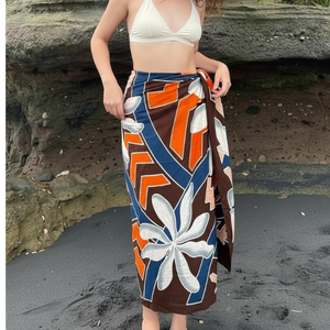 Pareo de Playa de Rayón Personalizado al por Mayor para el Mercado de EE. UU., Nueva Zelanda y Australia, Ropa Ligera para Resort, Fabricante OEM ODM Directo de Fábrica - Product Image 4