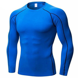 Fitness Quick Dry Regular Fit Short Sleeve O-Neck Polyester/Cotton <b>Silk</b> Screen Printed Sporty T-<b>shirt</b> <b>Men</b> Outdoor Training - Product Image 2