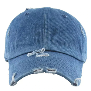 Gorra de béisbol vintage de sarga lavada con efecto desgastado, bordado de mini logo, casual, para uso diario al aire libre, sombrero para el sol para hombres y mujeres - Product Image 1