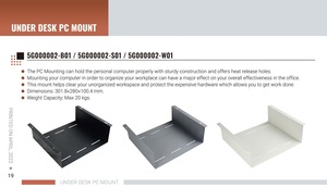 Support CPU PC personnalisé avec finition argent DYI - Product Image 4