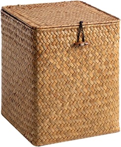 Seagrass <b>Storage</b> <b>Basket</b> Box with Lid Handmade <b>Storage</b> <b>Basket</b> Wholesale eco-friendly Made in Viet Nam - Product Image 4