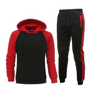 Conjunto de Chándal Deportivo para Hombre de Alta Calidad Personalizado al por Mayor, Manga Larga, Casual, con Cremallera Completa, 100% Bordado - Product Image 3