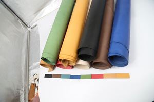 WG Cuero Genuino de Piel de Becerro de Grano Completo Curtido Vegetalmente, Resistente al Viento, para Zapatos, Bolsos y Cinturones, con Patrón Acabado - Product Image 5