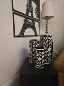 Macetero de Metal con Incrustaciones de Hueso, Hecho a Mano, Forma Redonda, Estilo Minimalista, para Decoración del Hogar, Producto de Lujo, Exportaciones al por Mayor - Product Image 5