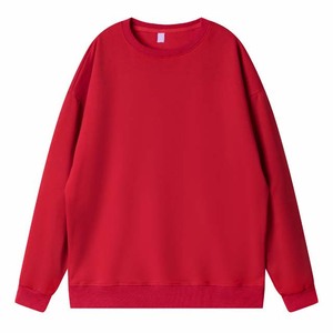 Sudadera Clásica Unisex de Cuello Redondo, Talla Grande, Color Sólido, Manga Regular, Tejido de Algodón, Estilo Casual para Otoño - Product Image 3