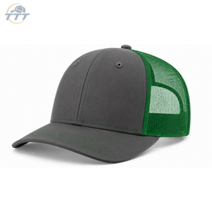 Casquette Trucker en Maille à 6 Panneaux Personnalisée, Vente en Gros OEM ODM, Coton Polyester, Casquette Snapback pour Sports de Plein Air, Broderie Plate, Direct Usine - Product Image 4
