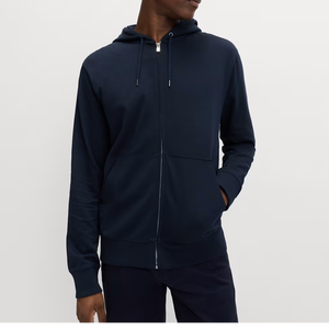 Sudadera con Capucha Corta de Forro Polar con Logotipo Impreso Digitalmente de 360 g/m², Estilo Vintage Lavado, Ecológica y Transpirable para Primavera, Venta al por Mayor - Product Image 3