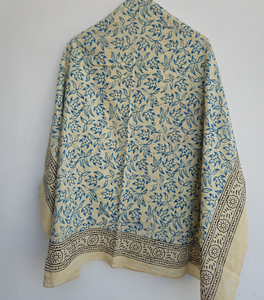 Hand Block Printed <b>Sarong</b> Cotton Beach Wrap Floral <b>Sarongs</b> Cotton Pareo Beach Coverup <b>Sarong</b> For Women Holiday Gifts Colorful - Product Image 3