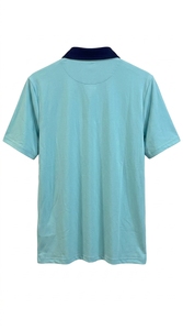 Chemise en polyester tricoté pour homme, respirante, séchage rapide, vêtements de sport décontractés, logo personnalisé, uniforme, chemise de golf, fournisseur en gros, OEM - Product Image 2
