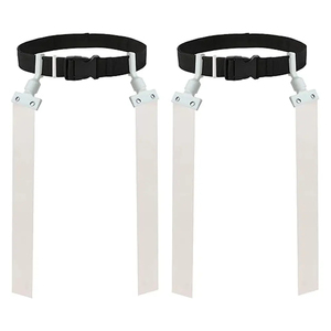 Cinturón de Entrenamiento de Fútbol Ajustable para Adultos, Juego de Banderas con Logotipo Personalizado, Impresión Digital, Equipo de Práctica de Fútbol, Ropa Deportiva - Product Image 4