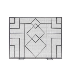 Nuevo diseño de alta gama: Protector de chimenea metálico decorativo para el hogar, de hierro forjado, hecho a mano, con diseño antiguo, para la seguridad del bebé. - Product Image 5