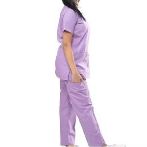 100% Cotton Hospital Medical Scrub Suits for Men Summer Nursing Surgical Uniforms <b>Doctor</b> Wear <b>Sets</b> - Product Image 2