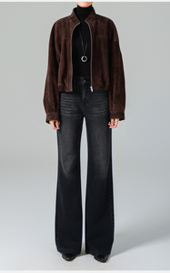 Nouvelles Arrivées Mode Femme : Jean Ample Taille Mi-Haute Respirant Décontracté Style Streetwear - Product Image 4