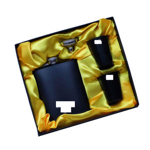 Mini gourde de poche design en acier inoxydable de qualité supérieure pour l'alcool – Accessoire de bar pour le vin et le whisky – Idéal pour les cadeaux promotionnels - Product Image 6