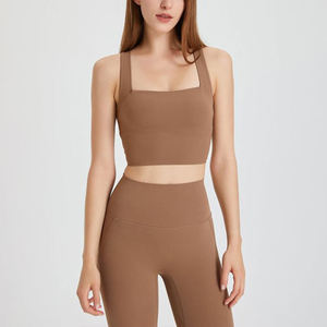 Custom Women Yoga wear Popular Quick Dry Moisture Absorption High Waist Seamless Activewear Leggings Custom Women Yoga Sets - Product Image 6