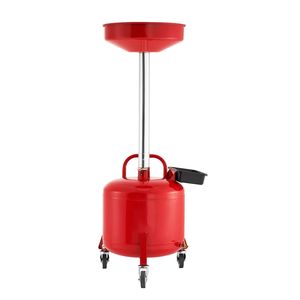 Serbatoio Portatile per Scarico Olio da 8 Galloni con Altezza Imbuto Regolabile, Serbatoio Industriale per Scarico Fluidi, Drenatore Olio su Ruote - Product Image 1
