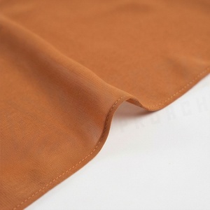 Hiyab de Chifón de Color Sólido para Mujer, Transpirable, para Uso Diario, Pañuelo Étnico de Oriente Medio - Product Image 6