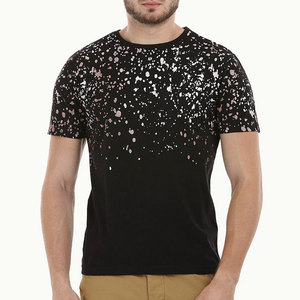 T-shirt uni de haute qualité pour l'été 2026 – Col côtelé haut, col rond, confortable et léger – Grande vente - Product Image 1