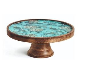 Soporte de Dos Niveles para Servir Frutas y Pasteles, Decoración de Mesa para Fiestas de Cumpleaños, Base de Mármol de Alta Calidad, Soporte Metálico para Servir Pasteles - Product Image 6