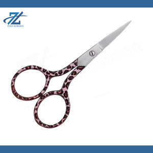 Ciseaux à ongles professionnels de beauté, lame incurvée en acier inoxydable, manche en acier, ensemble pour la coupe des cuticules, manucure, pédicure - Product Image 4